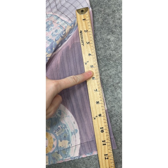 Mission Canyon Santa Barbara Layered Maxi Dress Purple Large Lagenlook Artsy - Picture 10 of 14